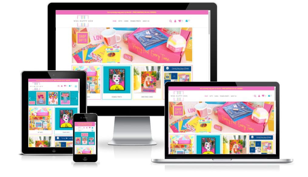 Wee Happy Box Website