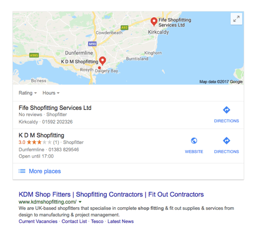 KDM Shoppfitter Fife