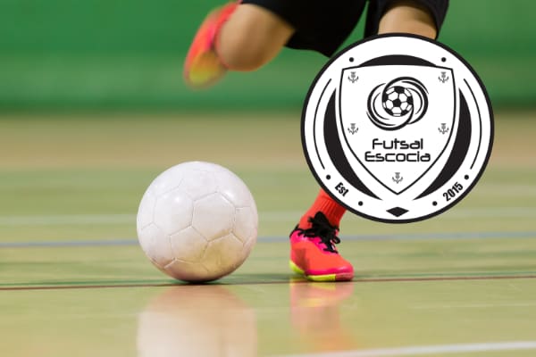 Futsal Escocia website designed by Internet Creation.