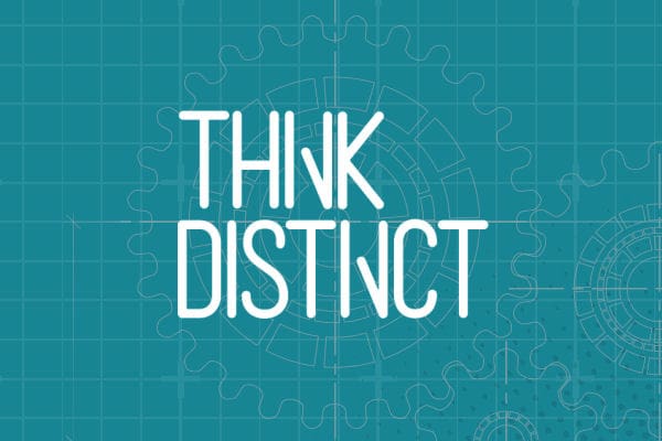 Think Distinct website designed and developed by Internet Creation.